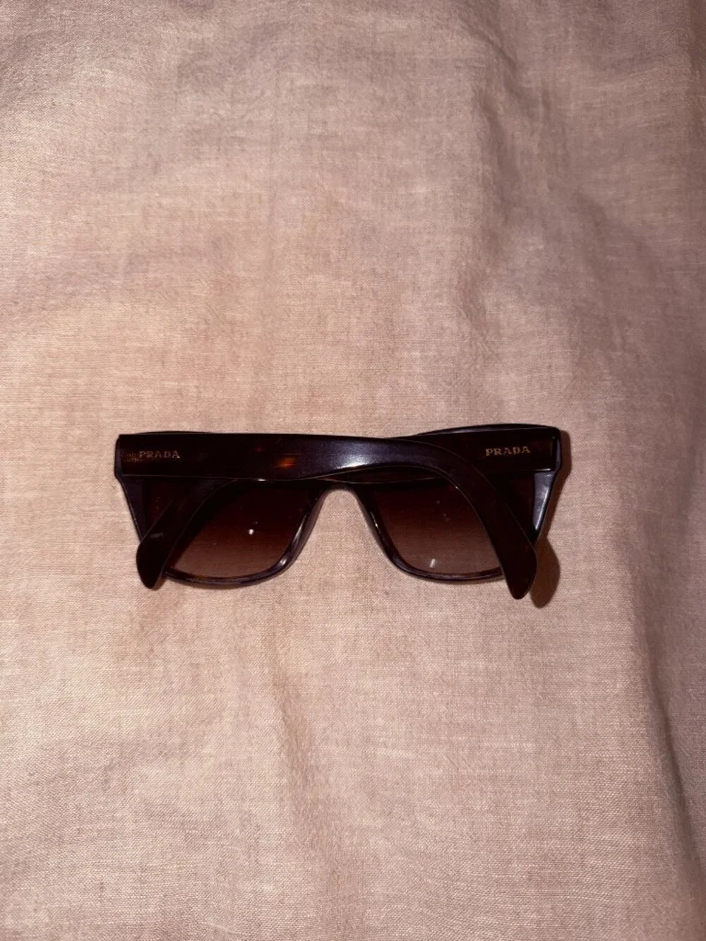 Prada Black Cat-Eye Sunglasses